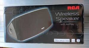 RCA Wireless Speaker with Apple Air-play and built in Fm Tuner for I PHONE MIB - Picture 1 of 4