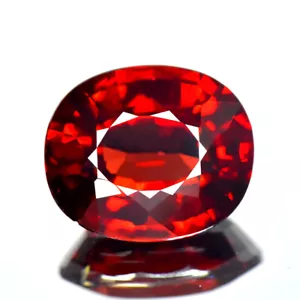 Granato rodolite non riscaldato scintillante ovale 5,34 ct, grande aspetto_Tanzania - Foto 1 di 1