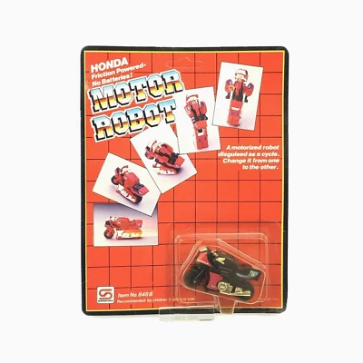 Honda Motor Robot | Vintage 80er Transformer | Motorrad Roboter | OVP Rarität - Bild 1 von 4
