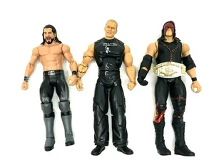 Set of 3  Figurine Articulated WWE Mattel Power Slammers! 2012  [08] - Picture 1 of 5
