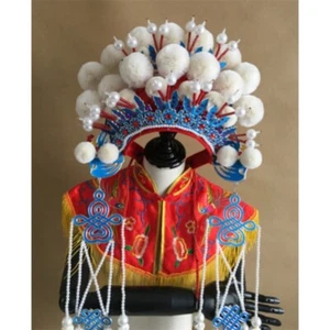 Chinese Peking Opera Phoenix Coronet Crown Costume Headdress Wedding Collection - Picture 1 of 19