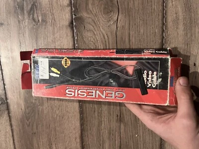 Authentic OEM Sega Genesis AV Cables MK-1634 Mk1634 BOX ONLY - Image 1 of 3