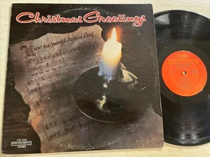 Christmas Greetings V/A LP Columbia Stereo Burl Ives Ray Conniff EX!!! - Picture 1 of 5