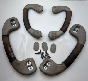 2005-2007 Ford Super Duty F250 F350 King Ranch Leather Seat Grab Handles Set - Picture 1 of 4