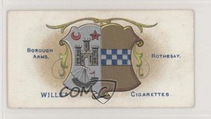 1905 Wills Borough Arms 4th Series Tobacco Rothesay #181 0q1p