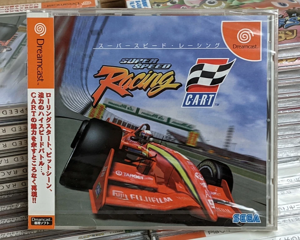 SEGA Dreamcast SUPER SPEED RACING DC. JAPAN. GAME. Work. 24378