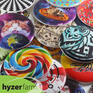 DYNAMIC DYEMAX FUZION JUDGE MINI *pick your style* Hyzer Farm 4" disc golf mini