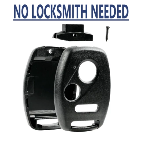 Kit de reparo faça você mesmo para modelos Honda Odyssey 2005-2013 3 botões controle remoto chave estojo - Imagem 1 de 4