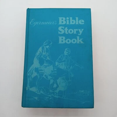 1969 Egermeiers Bible Story Book Revised Standard Edition Warner Press Hardcover Foto 1 de 4