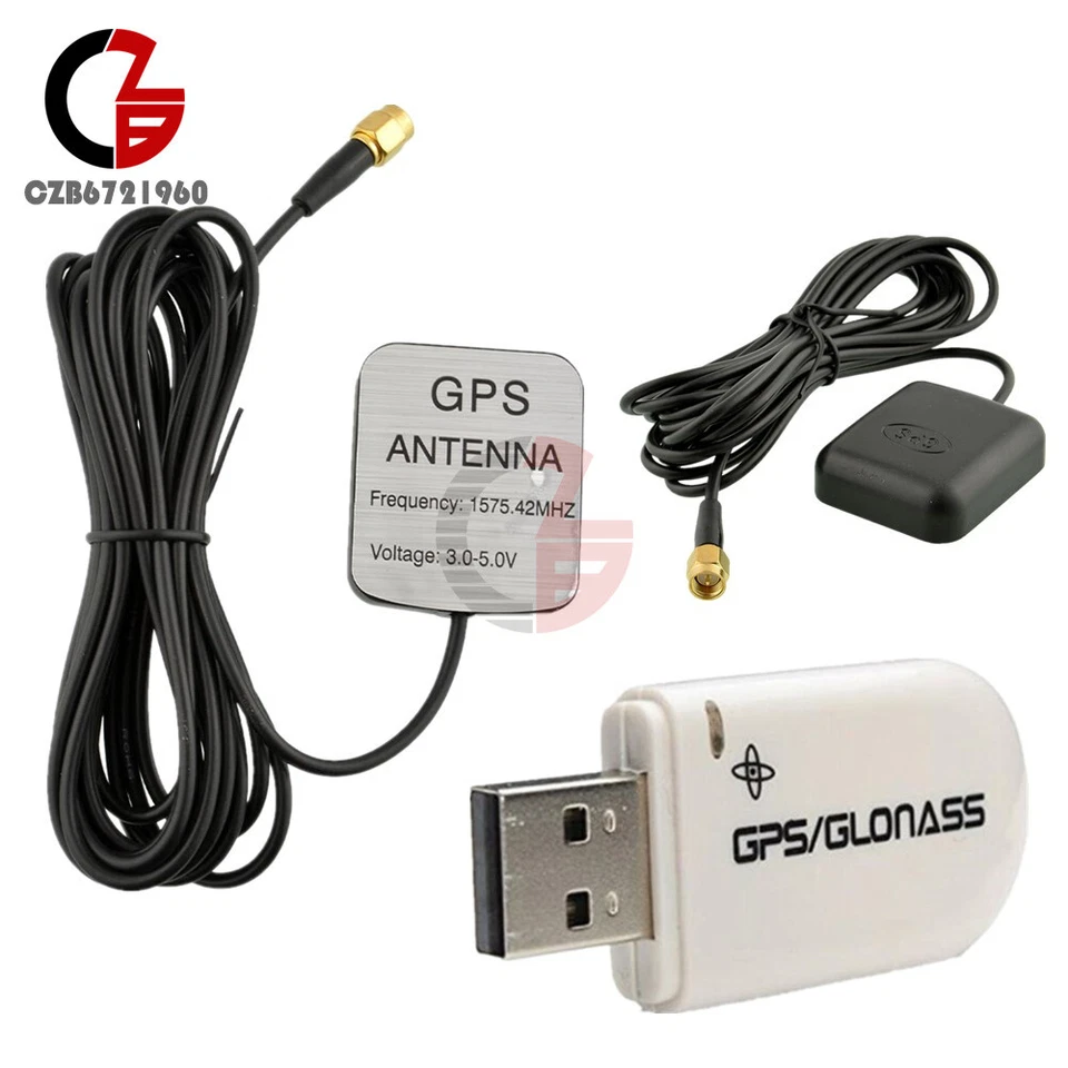 VK-172 USB Receiver GPS 28dB Gain Antenna Smart Gmouse/Glonass Windows PC Laptop - Image 1 of 4