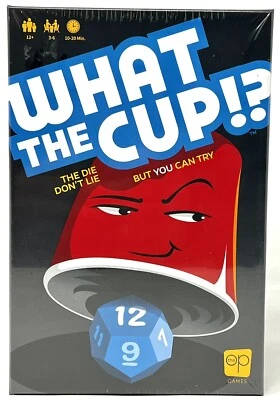 What The Cup!? The Die Don’t Lie But You Can Try 3-6 Players Ages 12+ - Image 1 of 4