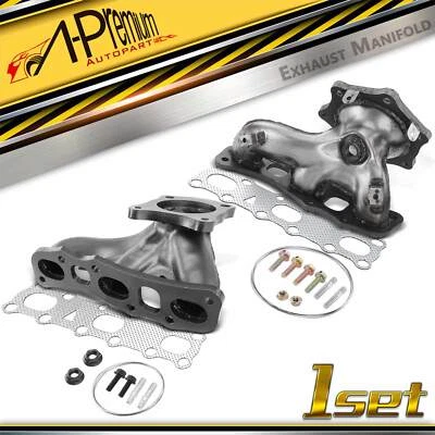 Coletor de escape A-Premium 2x e kit de junta para Nissan Altima Maxima INFINITI - Imagem 1 de 4