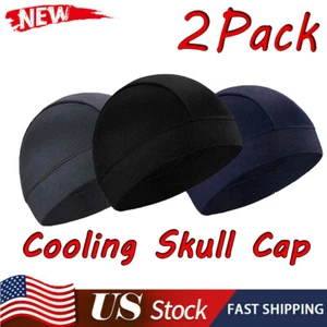 2 piezas Enfriamiento Durag Prendas para la cabeza Calavera Gorra Doo Do Rag Bandana Diadema Gorro Sombrero Envoltura - Imagen 1 de 21