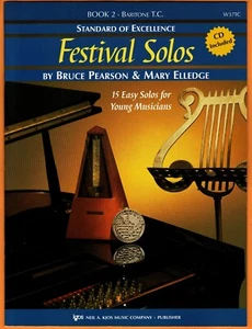 Standard Of Excellence(Festival Solos-Book 2)Baritone T. C./CD Included-2004 - Picture 1 of 2