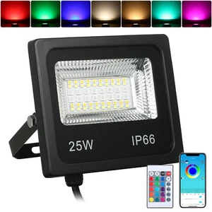 A C85-265V 25W RGBCW 56LEDs Flood    IP66  Resistance L2Z7 - Picture 1 of 11