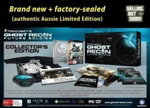 Ghost Recon Future Soldier NEW! RARE AUS PAL Collectors Ltd Edition game PC MW3 - Picture 1 of 8