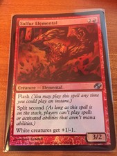 Sulfur Elemental ~ Foil ~ NM ~ Planar Chaos ~ MTG ~ Magic