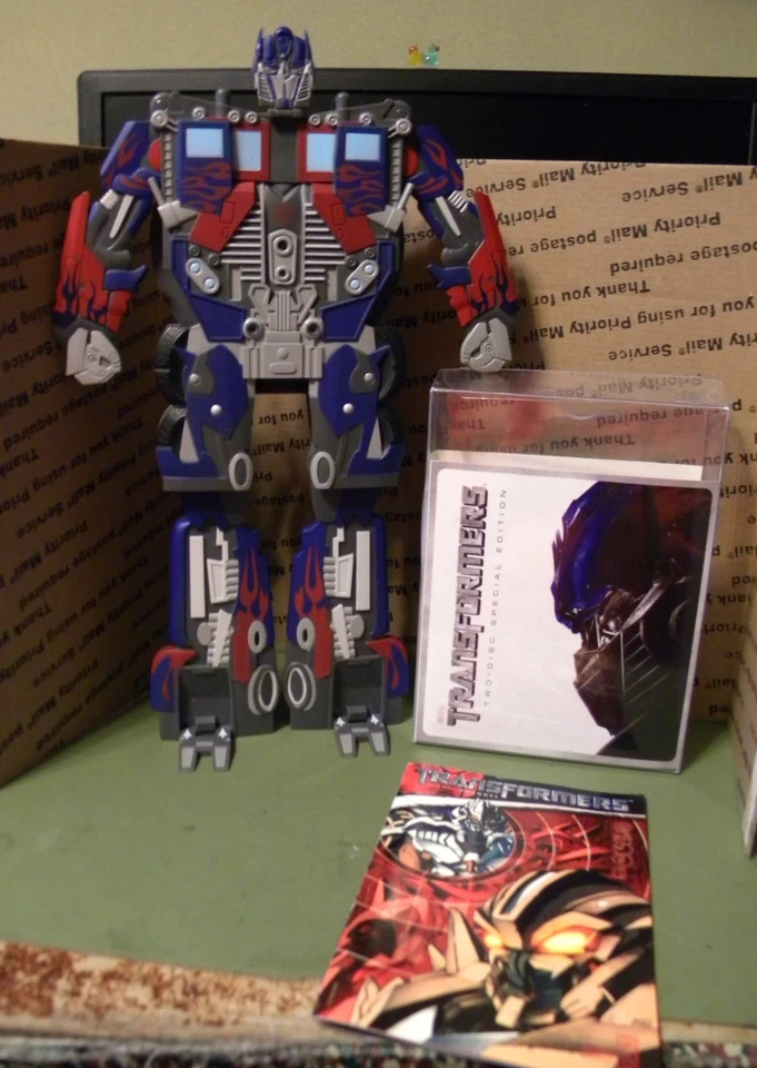 TRANSFORMERS (DVD, SPECIAL EDITION) OPTIMUS PRIME COLLECTOR'S EDITION - Image 1 of 4