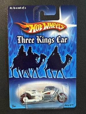 Hot Wheels Variations 2007 Three Kings Car #1/2 Airy 8 motocicleta como nueva L@@K Foto 1 de 4