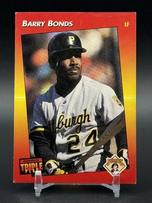 Leaf Donruss Triple Play 1992 Barry Bonds #116 Pittsburgh Pirates Foto 1 de 2