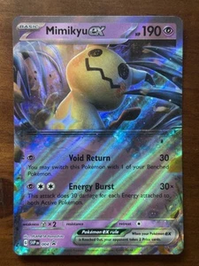Pokemon TCG Mimikyu ex 004 Sv: Scarlet & Violet Promo Cards Holo NM - Picture 1 of 3