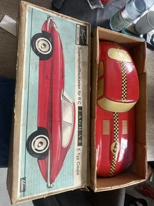 Modellauto JAGUAR E Typ Coupé Schick Hegi 60ern Vintage In OVP - Bild 1 von 2