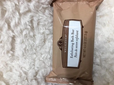 Sabonete em barra esfoliante Melaleuca 4,5 oz 127,5 g esfoliante suave limpador corporal - Imagem 1 de 4