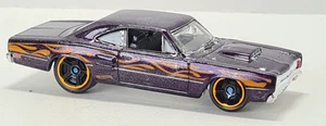 Hot Wheels 1969 Dodge Coronet Flames Purple Super Bee Car 1:64 Indonesia Loose - Picture 1 of 14