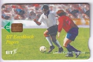 EUROPE TELECARTE / PHONECARD .. U.K 2£ BT PRIVEE FOOTBALL SOCCER PUCE MINT/NEUVE - Picture 1 of 2