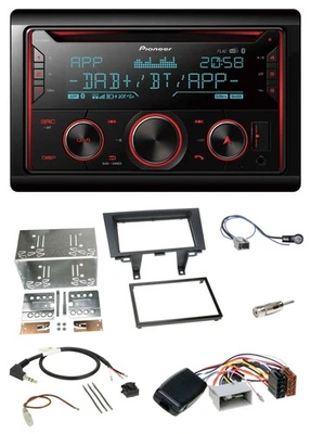 Pioneer 2DIN DAB Lenkrad Bluetooth USB CD Autoradio für Honda CRV 2006-2012 - Bild 1 von 4