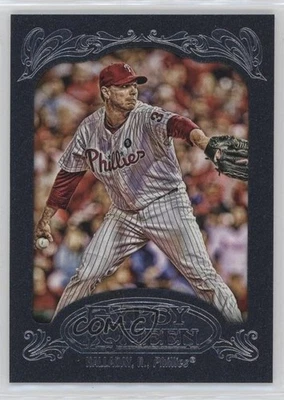2012 Topps Gypsy Queen Blue /599 Roy Halladay #10 HOF - Image 1 of 2