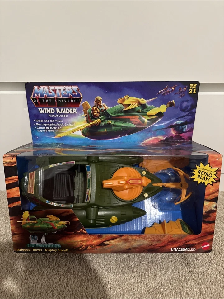 Figura de acción Mattel Masters of the Universe - Wind Raider Vehicle (GYY34) Foto 1 de 1