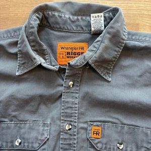 WRANGLER FR RIGGS SHIRT XXL 2XL WORKWEAR - Picture 1 of 4