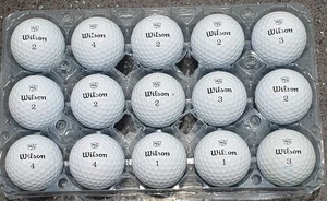 15 X Wilson Triad Golf Balls - Picture 1 of 2