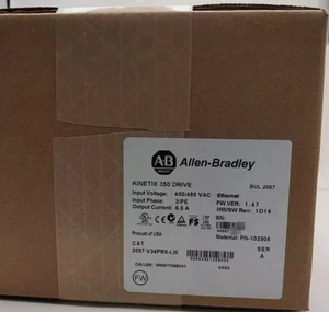 New Factory Sealed Allen Bradley 2097-V34PR6-LM SER A Kinetix 350 Drive - Picture 1 of 5