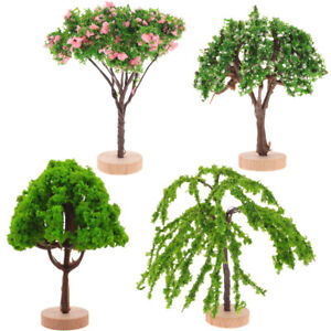 4 Miniaturowe ogrody wróżki Sadzenie drzew Ornament Bonsai Mikrokrajobraz