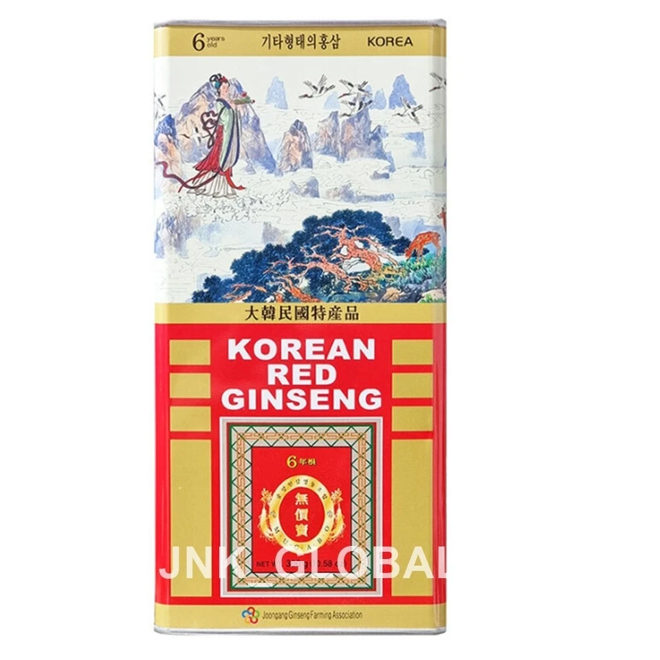 6 Year Korean Red Ginseng Root 300g(7 Root) Other Grade Ginseng Extra Large Root - Image 1 of 4