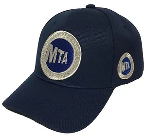 MTA MÜTZE 2 LOGOS FARBE ALLE MARINEBLAU VERSTELLBAR NEU HUT - Bild 1 von 2