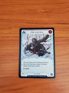 Chill to the Bone - Flesh and Blood Tales of Aria 1st Ed. ELE163 - RAINBOW FOIL - Picture 1 of 2