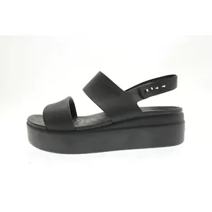CROCS Pantolette Plateau Sandalen Riemchen Schwarz Damen Schuhe Gr. 40 W9 - Bild 1 von 6
