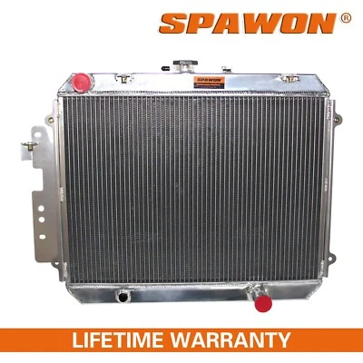 Radiator Aluminium For Ford Courier/Mazda B2200/2600 4CYL 1981-92 2Row SPAWON MT - image 1 of 4