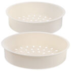 Plastic Steamer Basket Set - Perfect for Vegetable Steaming and Cooking 