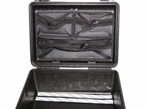 Black Armourcase Waterproof 1450 case empty + Lid Organizer includes nameplate - Picture 1 of 5