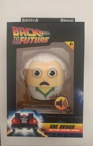 Bitty Boomers 2.5 inches BTTF Doc Brown Themed Bluetooth Speaker - Picture 1 of 5