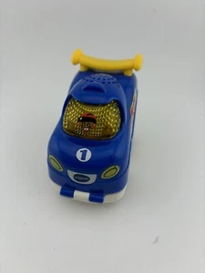 Coche de carreras Vtech Go Smart Push Down azul funcionando - Imagen 1 de 5