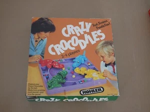 Vintage Wild Krokodile Crazy Crocodiles von Köhler 3D Spiel - Rarität - Bild 1 von 3