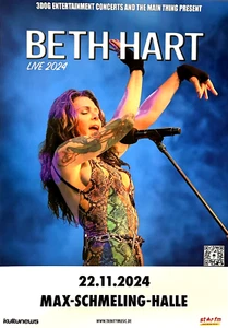 BETH HART 2024 BERLIN - orig. Concert Poster - Konzert Plakat -DIN A1 - Bild 1 von 1