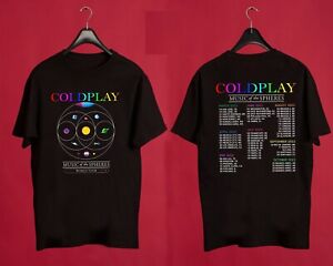 HOT!!!2022 Coldplay Music Of The Spheres Tour Shirt, Coldplay Tour T-Shirt 