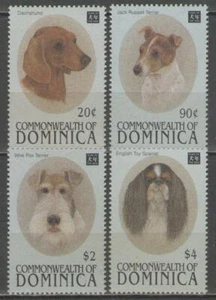 DOMINIQUE:  n°1632/1635 **, "nouvel an chinois, année du chien"  (cote 10€) - Picture 1 of 1