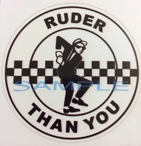 2Tone Car Vespa Scooter Camper Van Decal Sticker - Picture 1 of 1